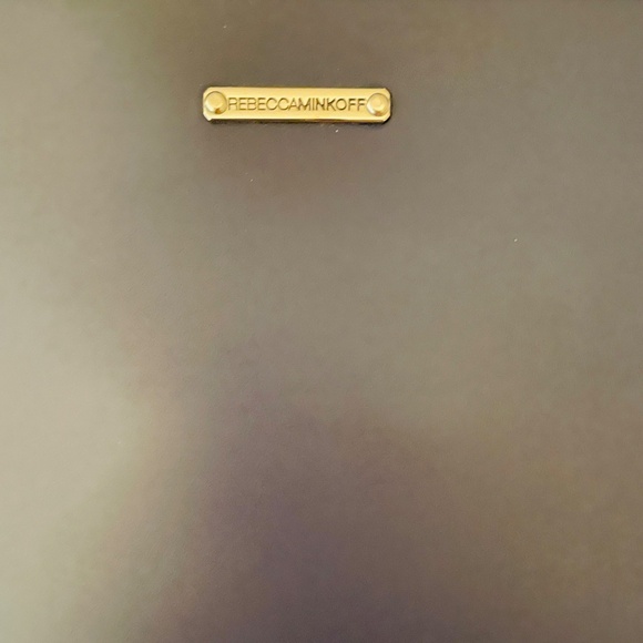 Final saleBrand New Never used Rebecca Minkoff blue leather envelope stud clutch - Picture 5 of 7